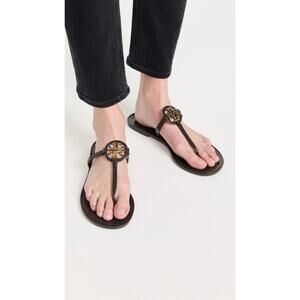 Tory Burch- Mini Miller Jelly Thong Sandal- Cocoa Brown